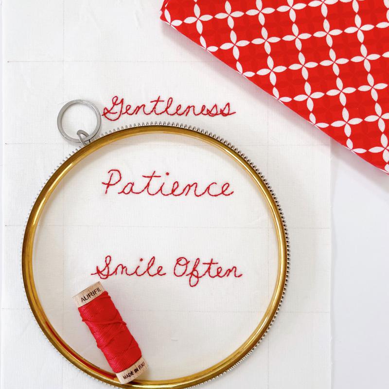 Stitching Kindness week 2 Stitching Kindness week 2